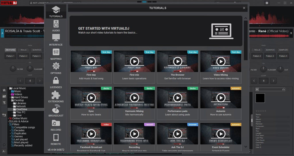 Virtual DJ 2025 Pro Infinity v8.5 Lifetime License Instant Download